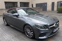 USED 2019 68 MERCEDES-BENZ E CLASS 2.0 E300 GPF AMG Line (Premium Plus) Cabriolet 2dr Petrol G-Tronic+ Euro 6 (s/s) (245 ps) 1 OWNER / FULL MERC HISTORY