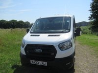 USED 2023 23 FORD TRANSIT 2.0 350 EcoBlue Leader Tipper Double Cab 4dr Diesel Manual RWD L3 Euro 6 (s/s) (130 ps) Dual rear wheels Crew cab tipper , One stop shop Tip