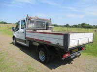 USED 2023 23 FORD TRANSIT 2.0 350 EcoBlue Leader Tipper Double Cab 4dr Diesel Manual RWD L3 Euro 6 (s/s) (130 ps) Dual rear wheels Crew cab tipper , One stop shop Tip