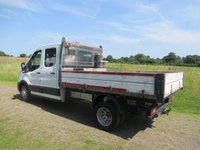 USED 2023 23 FORD TRANSIT 2.0 350 EcoBlue Leader Tipper Double Cab 4dr Diesel Manual RWD L3 Euro 6 (s/s) (130 ps) Dual rear wheels Crew cab tipper , One stop shop Tip