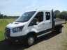 USED 2023 23 FORD TRANSIT 2.0 350 EcoBlue Leader Tipper Double Cab 4dr Diesel Manual RWD L3 Euro 6 (s/s) (130 ps) Dual rear wheels Crew cab tipper , One stop shop Tip