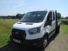 USED 2023 23 FORD TRANSIT 2.0 350 EcoBlue Leader Tipper Double Cab 4dr Diesel Manual RWD L3 Euro 6 (s/s) (130 ps) Dual rear wheels Crew cab tipper , One stop shop Tip