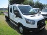 USED 2023 23 FORD TRANSIT 2.0 350 EcoBlue Leader Tipper Double Cab 4dr Diesel Manual RWD L3 Euro 6 (s/s) (130 ps) Dual rear wheels Crew cab tipper , One stop shop Tip