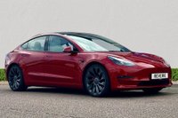 USED 2021 71 TESLA Model 3 (Dual Motor) Performance Saloon 4dr Electric Auto 4WDE (Performance Upgrade) (449 bhp) 