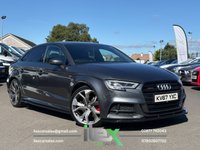 USED 2017 67 AUDI A3 2.0 TDI S line Saloon 4dr Diesel S Tronic quattro Euro 6 (s/s) (184 ps) 184PS | quattro | S Line