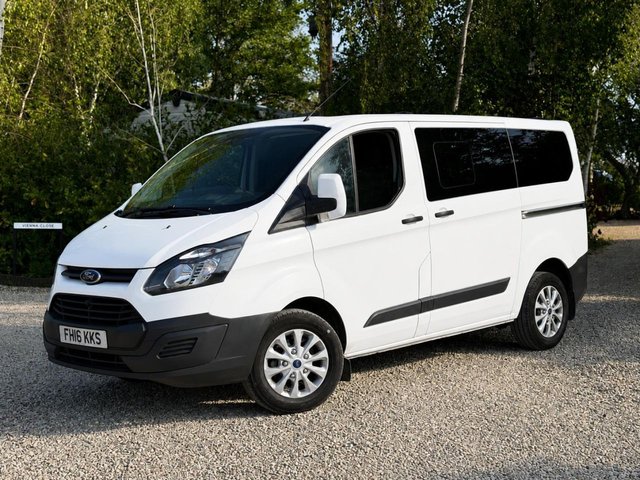 2016 16 FORD TRANSIT CUSTOM 2.2 TDCi 290 Panel Van 5dr Diesel Manual L1 H1 (186 g/km, 98 bhp) THE BEST 2.2 ENGINE!+ FULL SERVICE HISTORY + SUPER LOW MILES + 7 SEAT CONFIGURATION + VERY GOOD CONDITION
