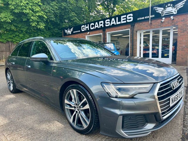 2018 68 AUDI A6 AVANT 2.0 TDI 40 S line Estate 5dr Diesel S Tronic Euro 6 (s/s) (204 ps) FSH, NAV, BLUETOOTH, 2 KEYS!