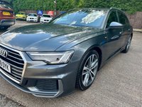 USED 2018 68 AUDI A6 AVANT 2.0 TDI 40 S line Estate 5dr Diesel S Tronic Euro 6 (s/s) (204 ps) FSH, NAV, BLUETOOTH, 2 KEYS!