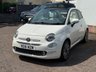USED 2016 16 FIAT 500C 1.2 ECO Lounge Convertible 2dr Petrol Manual Euro 6 (s/s) (69 bhp) 
