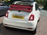 USED 2016 16 FIAT 500C 1.2 ECO Lounge Convertible 2dr Petrol Manual Euro 6 (s/s) (69 bhp) 