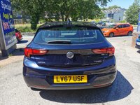 USED 2017 67 VAUXHALL ASTRA 2017/67 1.4i Turbo SRi Nav Hatchback 5dr Petrol Manual Euro 6 (150 ps), 2 Previous owners, Only 56000 miles ************** ONLY 56000 MILES ****************