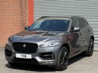 USED 2017 67 JAGUAR F-PACE 2.0 D180 R-Sport SUV 5dr Diesel Auto AWD Euro 6 (s/s) (180 ps) FSH+BLACKPACK+LOADED