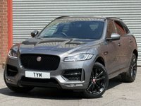 USED 2017 67 JAGUAR F-PACE 2.0 D180 R-Sport SUV 5dr Diesel Auto AWD Euro 6 (s/s) (180 ps) FSH+BLACKPACK+LOADED