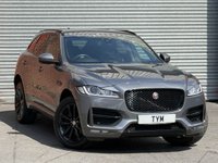 USED 2017 67 JAGUAR F-PACE 2.0 D180 R-Sport SUV 5dr Diesel Auto AWD Euro 6 (s/s) (180 ps) FSH+BLACKPACK+LOADED