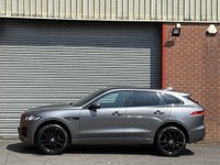 USED 2017 67 JAGUAR F-PACE 2.0 D180 R-Sport SUV 5dr Diesel Auto AWD Euro 6 (s/s) (180 ps) FSH+BLACKPACK+LOADED