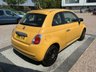 USED 2015 15 FIAT 500 1.2 Colour Therapy Hatchback 3dr Petrol Dualogic Euro 6 (s/s) (69 bhp) 