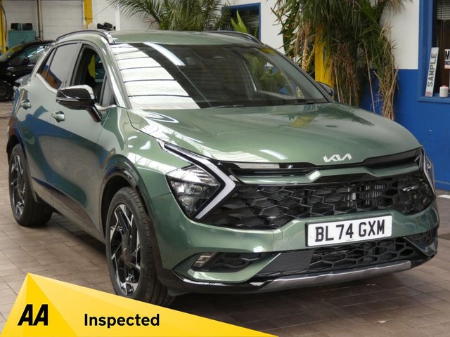 View our Kia Sportage 1.6 T-GDi 13.8kWh GT-Line SUV 5dr Petrol Plug-in Hybrid Auto AWD Euro 6 (s/s) (241 bhp)