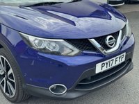 USED 2017 17 NISSAN QASHQAI 1.6 dCi Tekna SUV 5dr Diesel Manual 2WD Euro 6 (s/s) (130 ps) NAV -- CAMERA -- LEATHER -- HEATED SEATS -- SUNROOF -- 19in ALLOYS