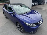 USED 2017 17 NISSAN QASHQAI 1.6 dCi Tekna SUV 5dr Diesel Manual 2WD Euro 6 (s/s) (130 ps) NAV -- CAMERA -- LEATHER -- HEATED SEATS -- SUNROOF -- 19in ALLOYS