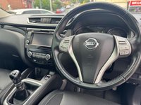 USED 2017 17 NISSAN QASHQAI 1.6 dCi Tekna SUV 5dr Diesel Manual 2WD Euro 6 (s/s) (130 ps) NAV -- CAMERA -- LEATHER -- HEATED SEATS -- SUNROOF -- 19in ALLOYS