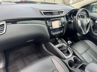 USED 2017 17 NISSAN QASHQAI 1.6 dCi Tekna SUV 5dr Diesel Manual 2WD Euro 6 (s/s) (130 ps) NAV -- CAMERA -- LEATHER -- HEATED SEATS -- SUNROOF -- 19in ALLOYS