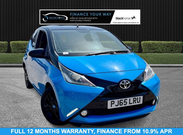 View our Toyota Aygo 1.0 VVT-i x-cite Hatchback 5dr Petrol x-shift Euro 6 (68 ps)