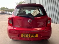 USED 2015 15 NISSAN MICRA 1.2 DIG-S Tekna Hatchback 5dr Petrol CVT Euro 5 (s/s) (98 ps) 7 STAMPS 1 PRE OWNER SAT NAV