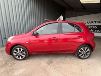 USED 2015 15 NISSAN MICRA 1.2 DIG-S Tekna Hatchback 5dr Petrol CVT Euro 5 (s/s) (98 ps) 7 STAMPS 1 PRE OWNER SAT NAV