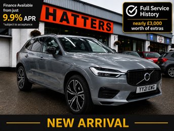 2021 VOLVO XC60 2.0h T8 Twin Engine Recharge 11.6kWh R-Design Pro SUV 5dr Petrol Plug-in Hybrid Auto AWD Euro 6 (s/s) (390 ps) &pound;21511.00