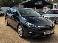USED 2018 18 VAUXHALL ASTRA 1.4i Design Sports Tourer 5dr Petrol Manual Euro 6 (100 ps) 