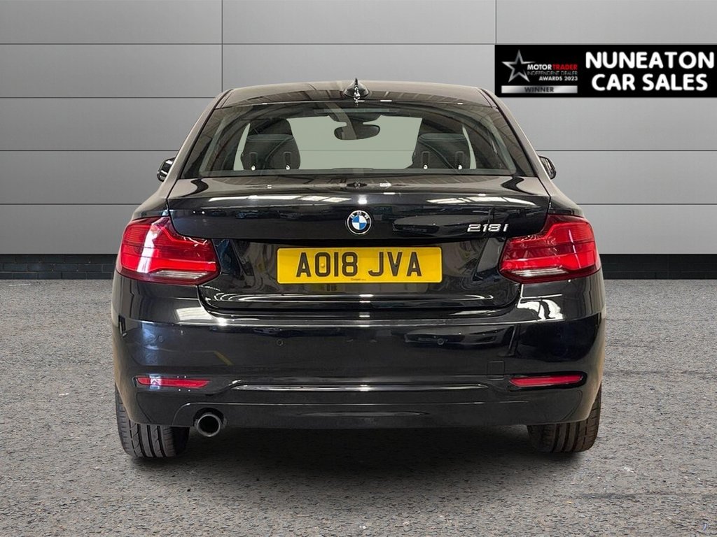 USED 2018 18 BMW 2 SERIES 1.5 218i Sport Coupe 2dr Petrol Manual Euro 6 (s/s) (136 ps) FRONT AND REAR PARKING SENSORS