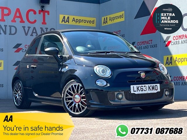 View our Abarth 595c 1.4 T-Jet Competizione Cabrio 2dr Petrol Auto Euro 5 (160 bhp)