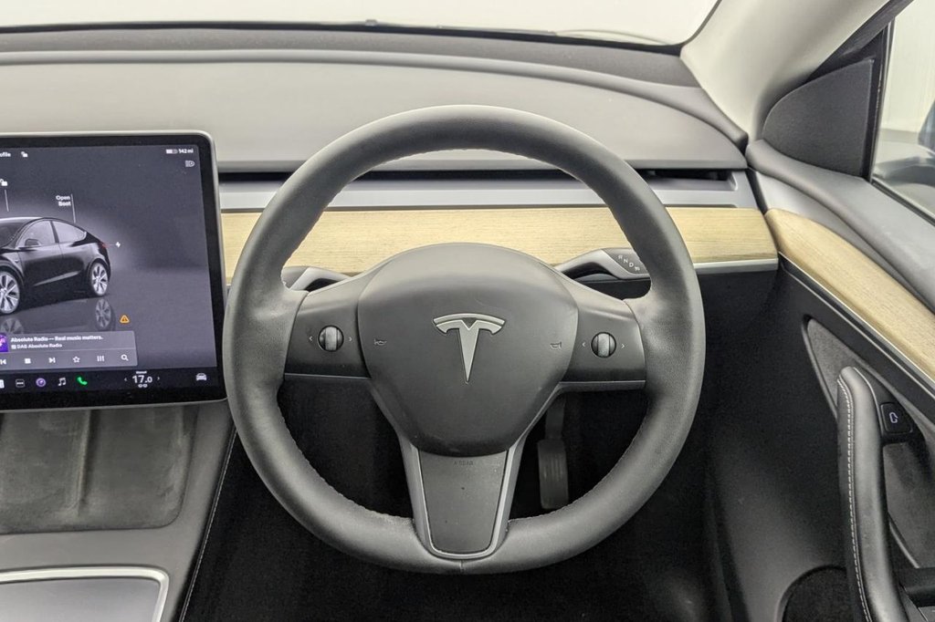USED 2022 72 TESLA MODEL Y SUV 5dr Electric Auto RWD (346 ps) Pan Roof, Sat Nav, Camera