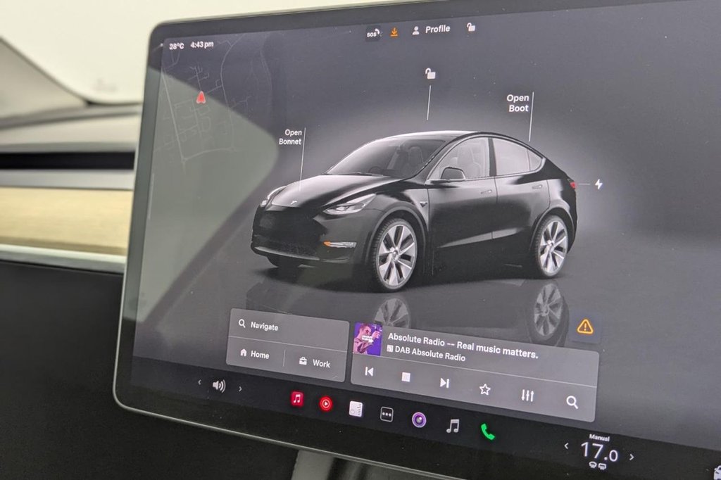 USED 2022 72 TESLA MODEL Y SUV 5dr Electric Auto RWD (346 ps) Pan Roof, Sat Nav, Camera