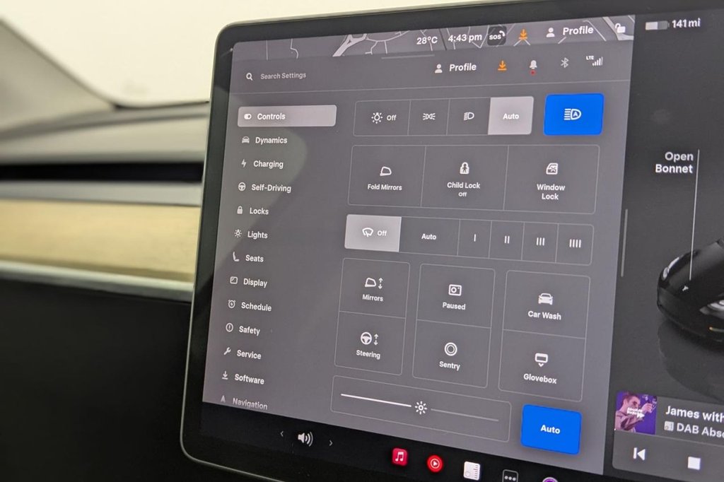 USED 2022 72 TESLA MODEL Y SUV 5dr Electric Auto RWD (346 ps) Pan Roof, Sat Nav, Camera