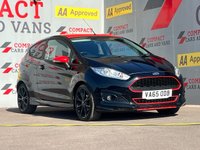 USED 2016 65 FORD FIESTA 1.0T EcoBoost Zetec S Hatchback 3dr Petrol Manual Euro 6 (s/s) (140 ps) &pound;20 A YEAR TAX !!!
