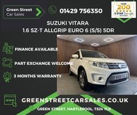 USED 2018 68 SUZUKI VITARA 1.6 SZ-T ALLGRIP Euro 6 (s/s) 5dr Serviced+MOTd+3 Month Warranty