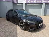 USED 2021 A AUDI RS6 AVANT 4.0 TFSI V8 Carbon Black Estate 5dr Petrol Tiptronic quattro Euro 6 (s/s) (600 ps) 