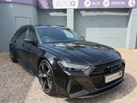 USED 2021 A AUDI RS6 AVANT 4.0 TFSI V8 Carbon Black Estate 5dr Petrol Tiptronic quattro Euro 6 (s/s) (600 ps) 
