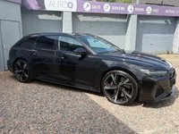 USED 2021 A AUDI RS6 AVANT 4.0 TFSI V8 Carbon Black Estate 5dr Petrol Tiptronic quattro Euro 6 (s/s) (600 ps) 