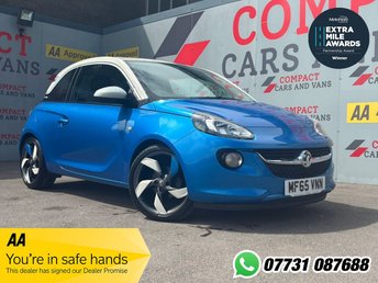 2015 VAUXHALL ADAM 1.4 ecoFLEX 16v SLAM Hatchback 3dr Petrol Manual Euro 5 (s/s) (100 ps) &pound;6995.00