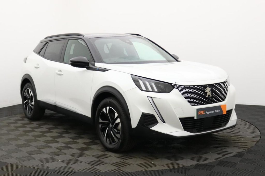 USED 2023 23 PEUGEOT E-2008 50kWh GT SUV 5dr Electric Auto (7kW Charger) (136 ps) Car Play, Camera, Sat Nav