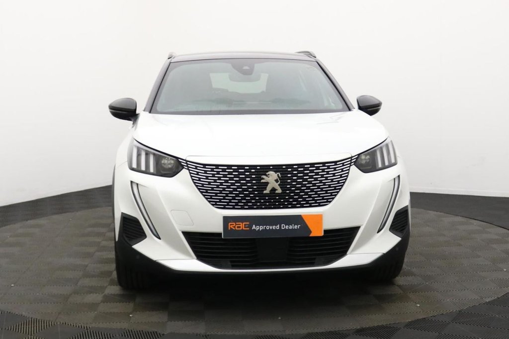 USED 2023 23 PEUGEOT E-2008 50kWh GT SUV 5dr Electric Auto (7kW Charger) (136 ps) Car Play, Camera, Sat Nav