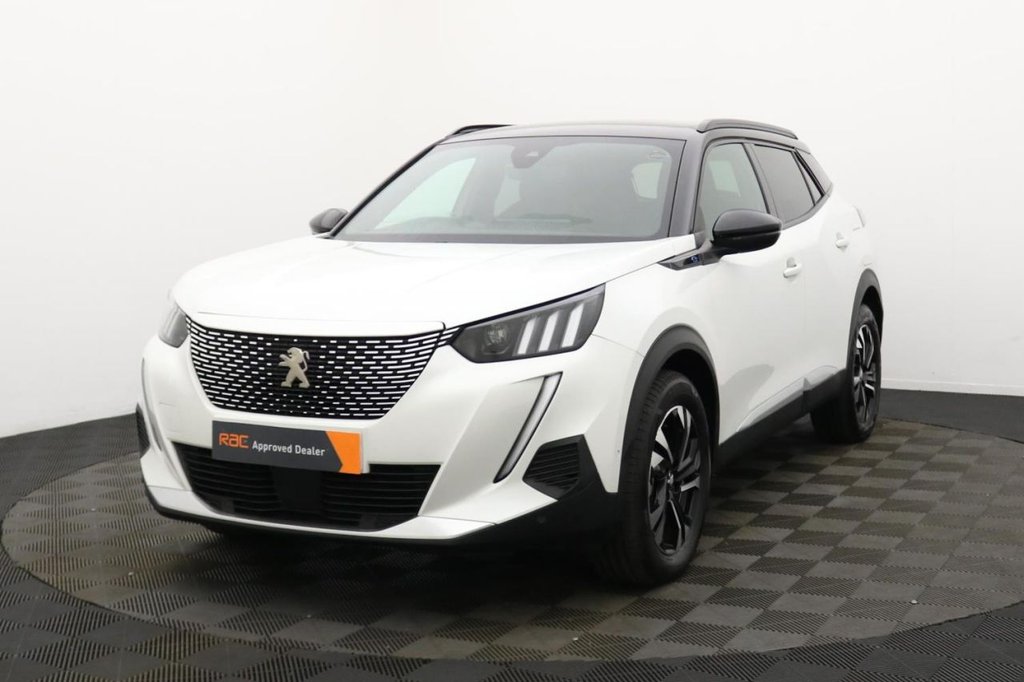 USED 2023 23 PEUGEOT E-2008 50kWh GT SUV 5dr Electric Auto (7kW Charger) (136 ps) Car Play, Camera, Sat Nav
