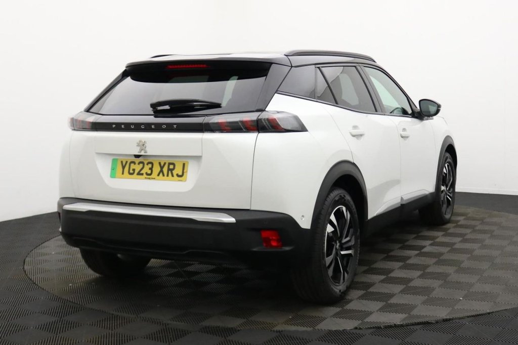 USED 2023 23 PEUGEOT E-2008 50kWh GT SUV 5dr Electric Auto (7kW Charger) (136 ps) Car Play, Camera, Sat Nav