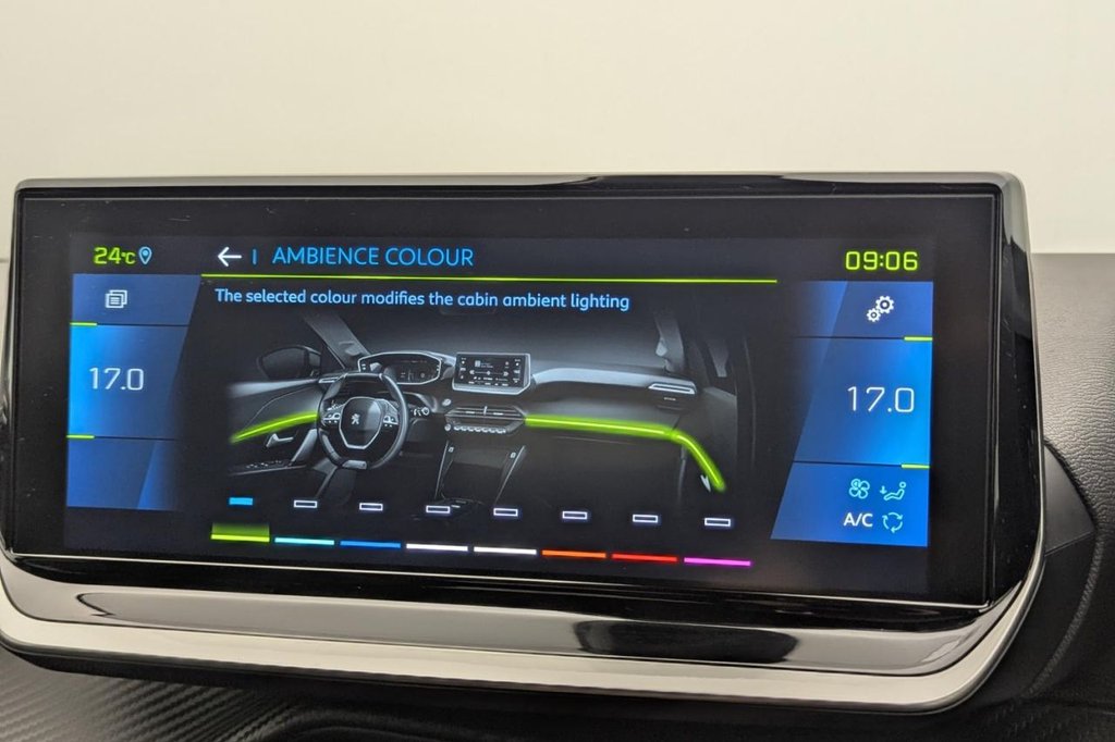 USED 2023 23 PEUGEOT E-2008 50kWh GT SUV 5dr Electric Auto (7kW Charger) (136 ps) Car Play, Camera, Sat Nav