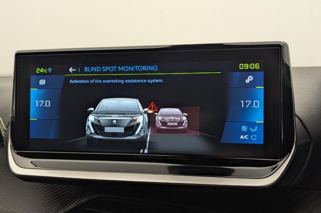USED 2023 23 PEUGEOT E-2008 50kWh GT SUV 5dr Electric Auto (7kW Charger) (136 ps) Car Play, Camera, Sat Nav