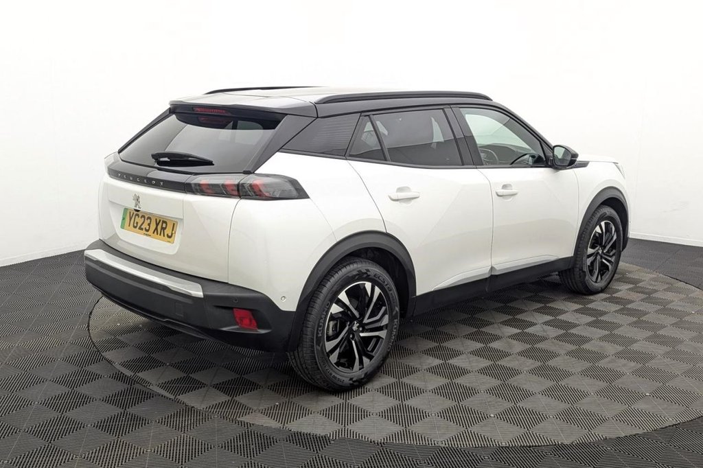 USED 2023 23 PEUGEOT E-2008 50kWh GT SUV 5dr Electric Auto (7kW Charger) (136 ps) Car Play, Camera, Sat Nav