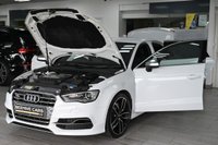 USED 2015 08 AUDI S3 2.0 TFSI Saloon 4dr Petrol Manual quattro Euro 6 (s/s) (300 ps) SAT NAV LEATHERS SENSORS XENONS