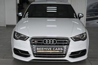 USED 2015 08 AUDI S3 2.0 TFSI Saloon 4dr Petrol Manual quattro Euro 6 (s/s) (300 ps) SAT NAV LEATHERS SENSORS XENONS